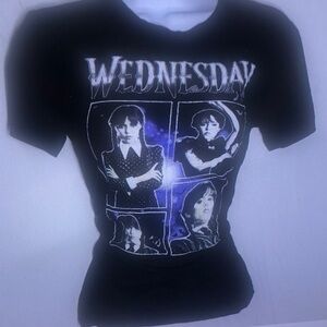 Black Graphic Women's Top